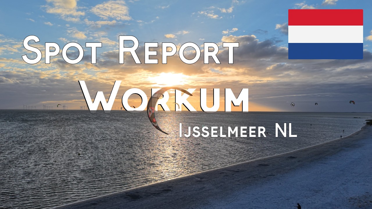 Spot-Report: Workum / Ijsselmeer / Niederlande / Kite -und Windsurfen. Kiteschule Guide, Camping