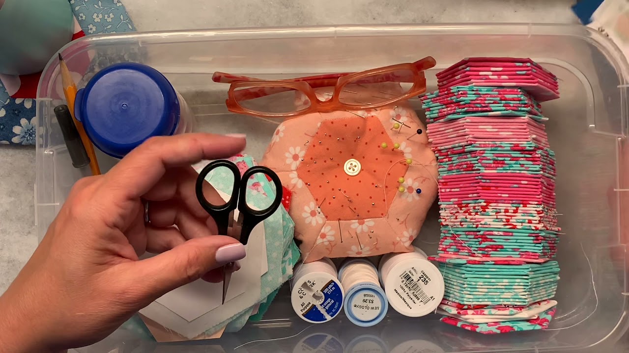 My English Paper Piece Travel Kit