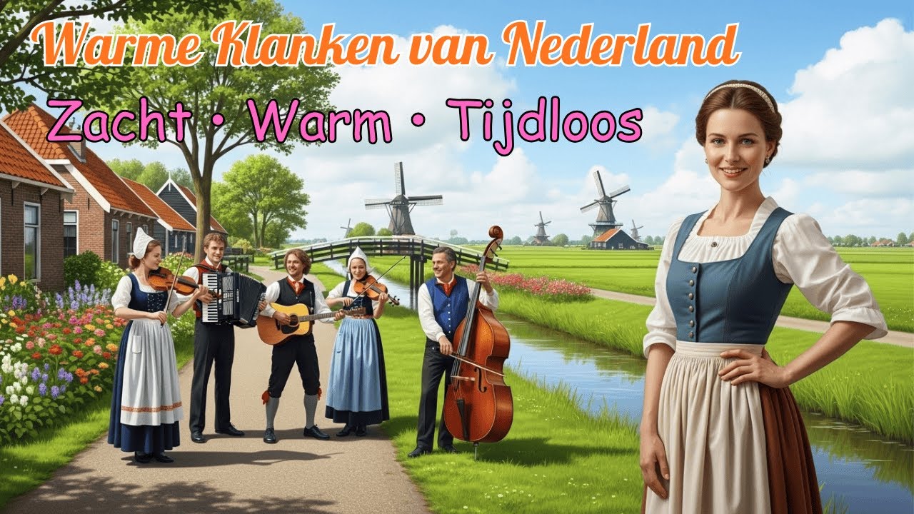 🎶 Traditionele Nederlandse Volksmuziek 🌷 Zachte en Tijdloze Klanken voor de Gouden Generatie 🎷
