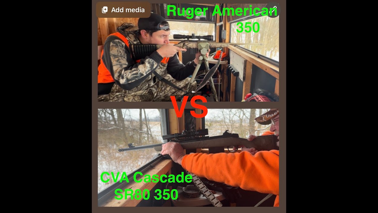 Какой из пистолетов калибра .350 Legend лучший? Ruger American и CVA Cascade SR80.