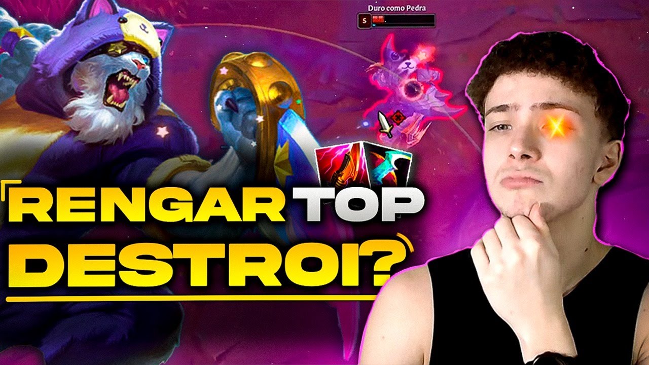 RENGAR TOP NO HIGH ELO: FORA DO META, MAS IMPLACÁVEL! 💀