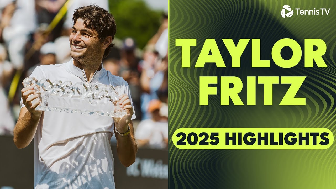Taylor Fritz's 2025 ATP Highlight Reel! 🌱