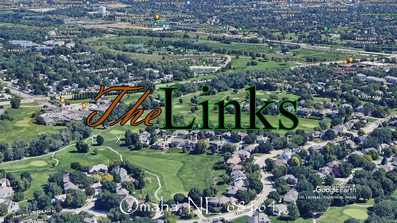 Eagle Run Golf Course - FLY OVER, Yardage, Handicaps for the Links Executive course
