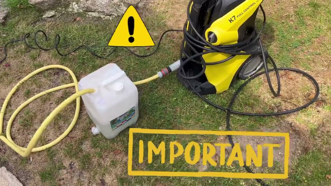 Canon à mousse #kärcher k7 k5 k4 k2 demoussage toiture façades #fj6 @KärcherDeutschland