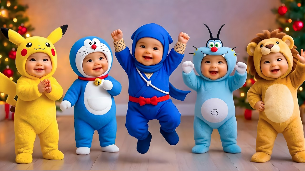 Dudi Dudi Dam Dam Baby Dance Song Cartoon | Dodi Dodi Dum Dum Kids Dance | Funny Kids Nursery Rhymes