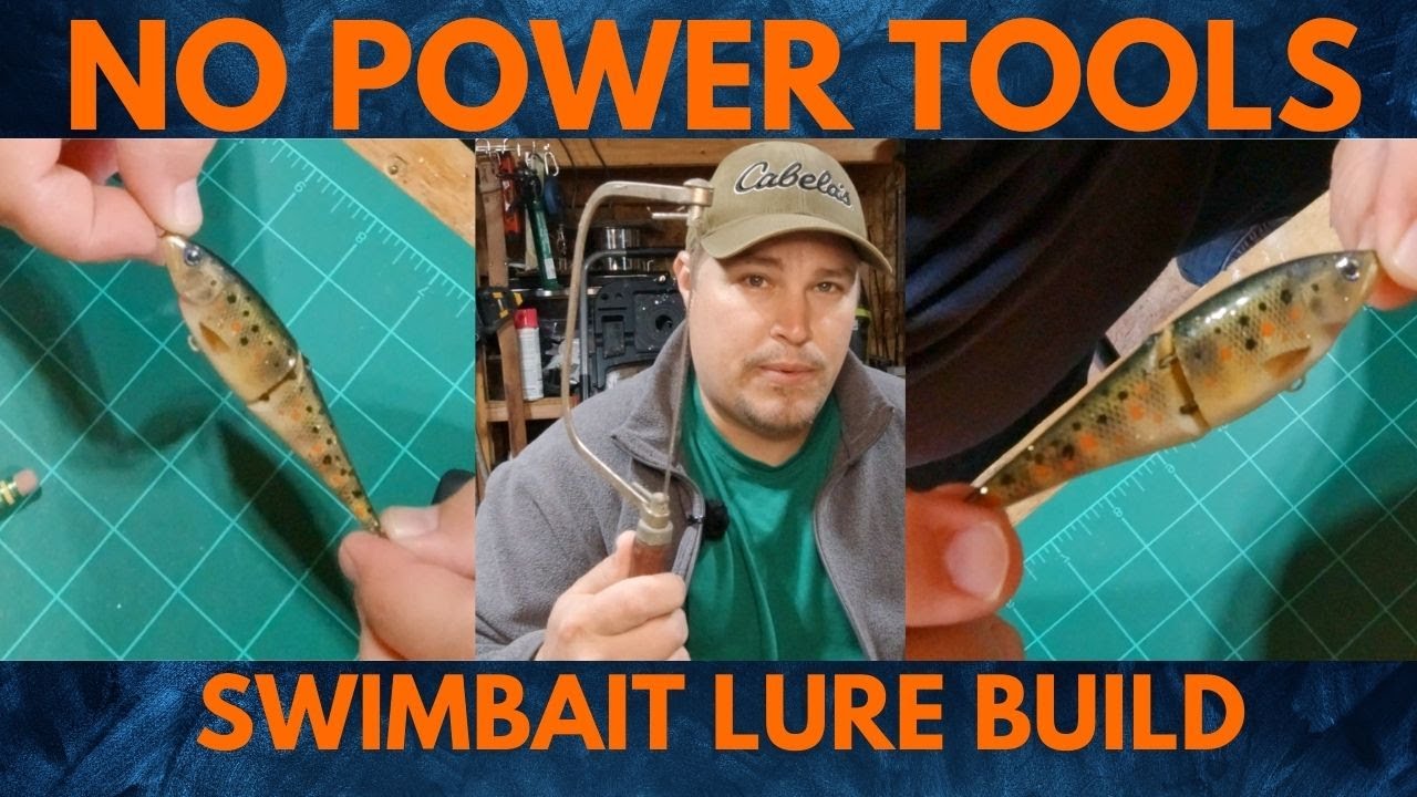 Hand Tools Only  - Swimbait Lure Build