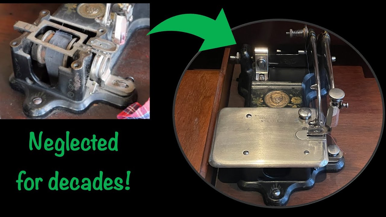 Can I save this 151-year-old sewing machine? | Wheeler & Wilson No. 1