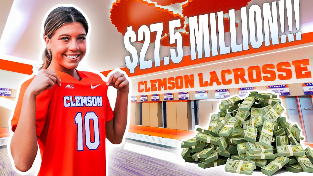 We Toured Clemson's $27.5M DOLLAR Women's Lacrosse Facility