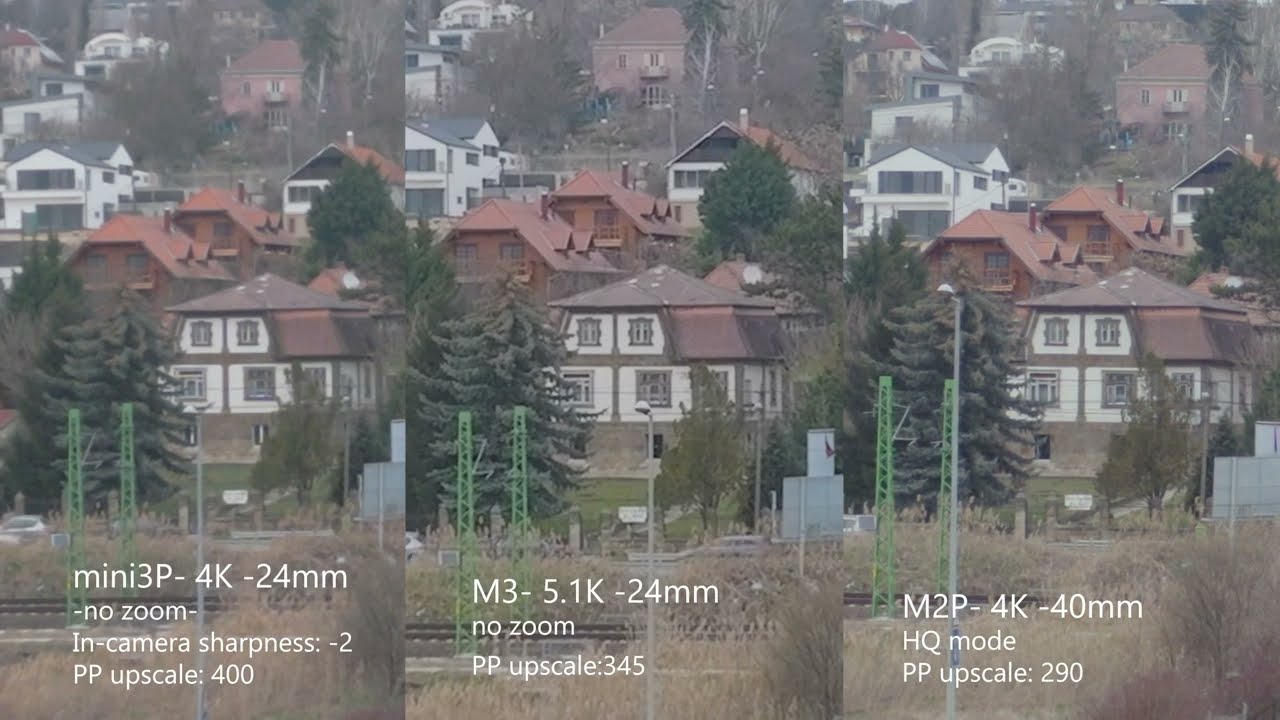 The incredible quality HQ mode in Mavic 2 Pro compared to Mavic 3 ( and mini3 Pro and Air 2s )
