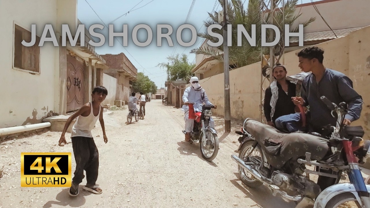 🇵🇰 Jamshoro City Road Trip | 1 Hour Scenic Drive | Sindh Pakistan