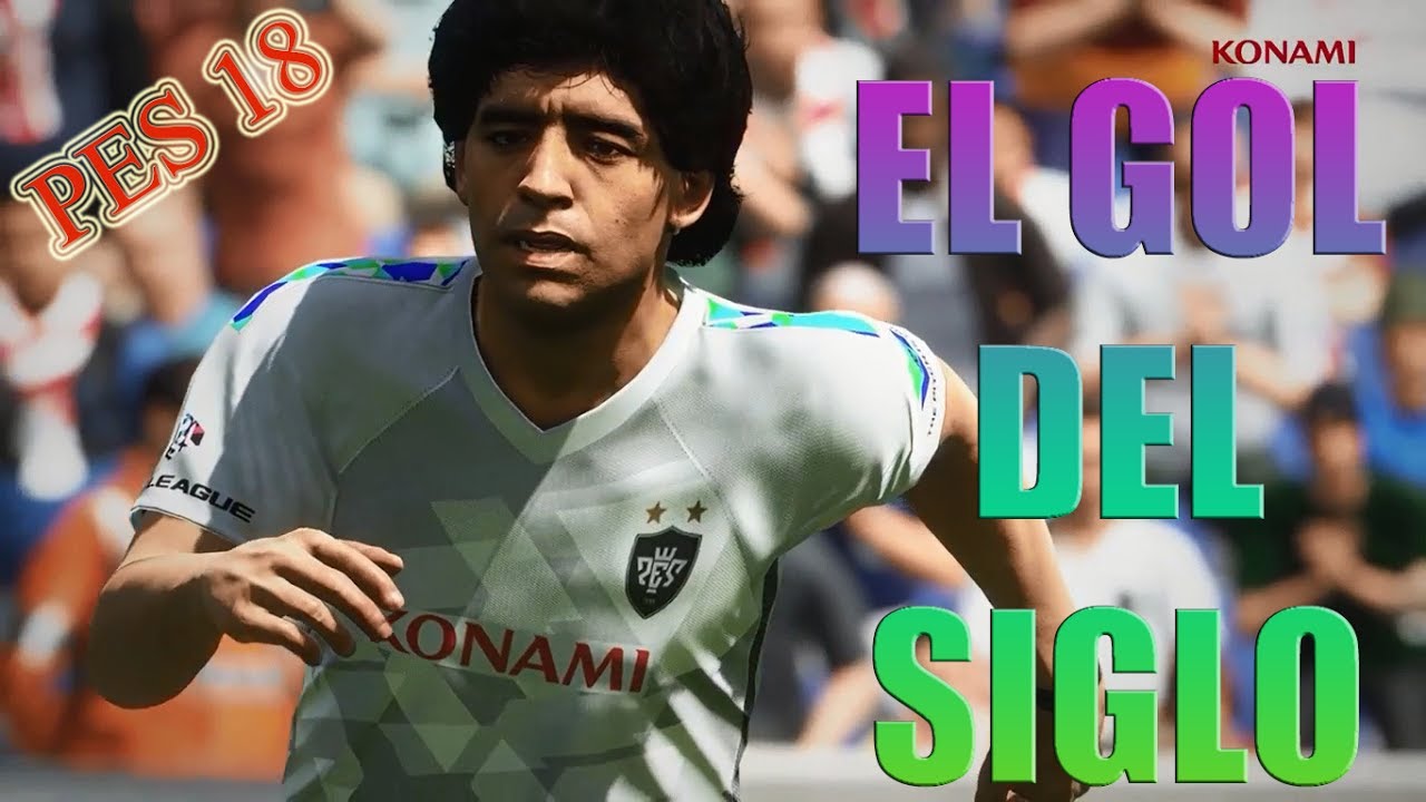 PES 2018: EL GOL DEL SIGLO (MARADONA)