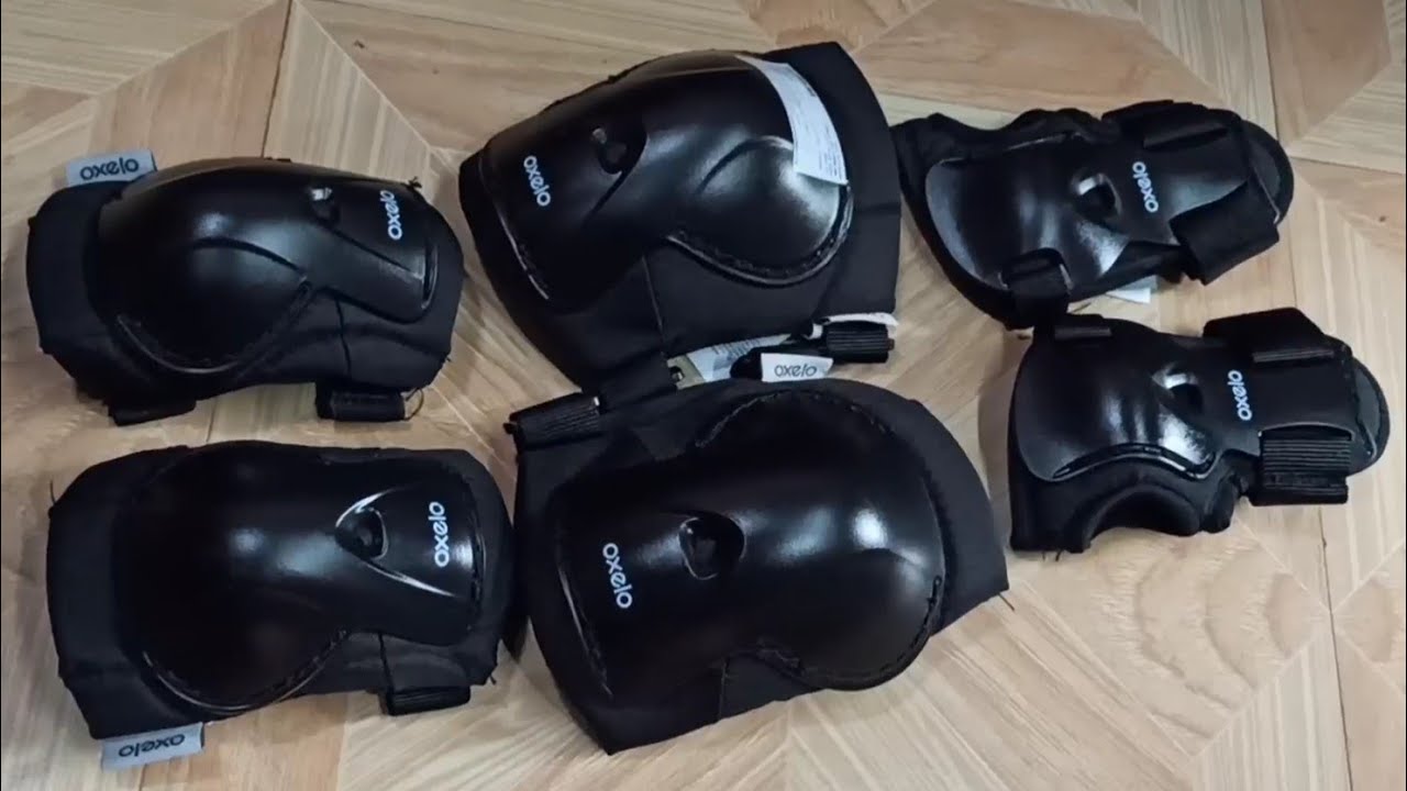 Decathlon Kids' Set of Inline Skate Protectors - Kids Skating Guards Kit Decathlon