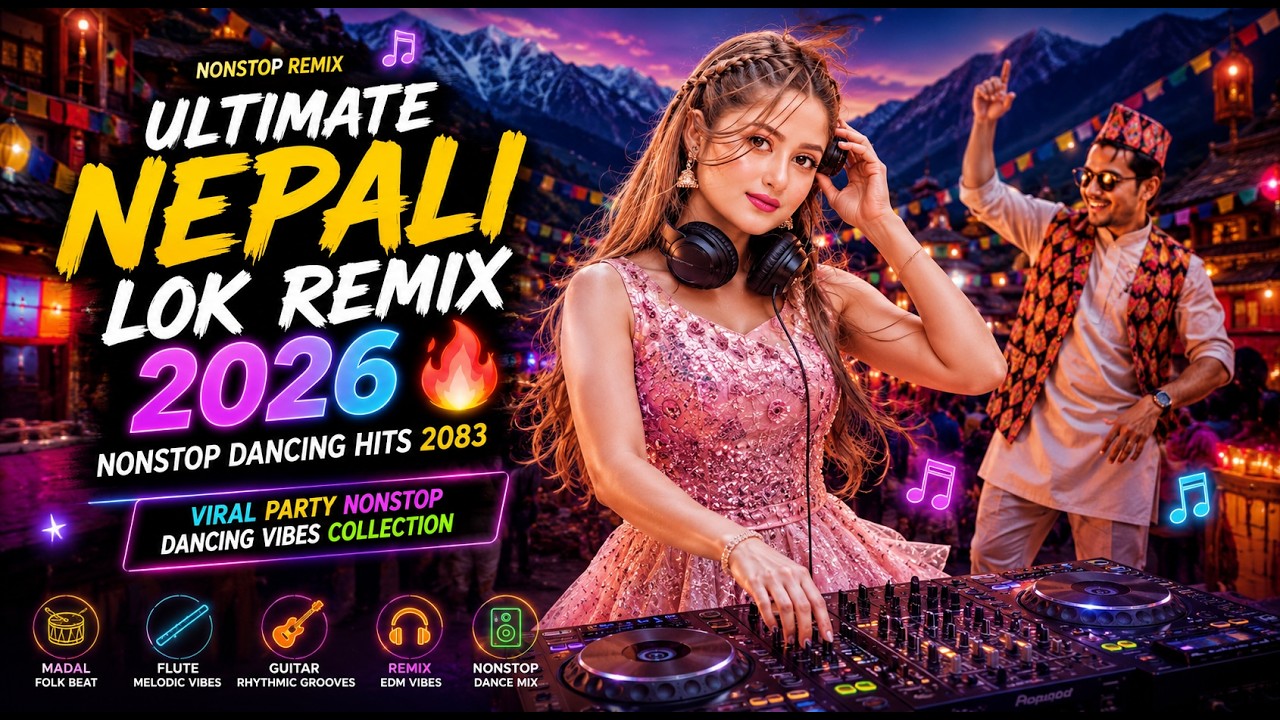 Ultimate Nepali Lok Dance Remix 🎧 Nonstop Hits Collection 2083