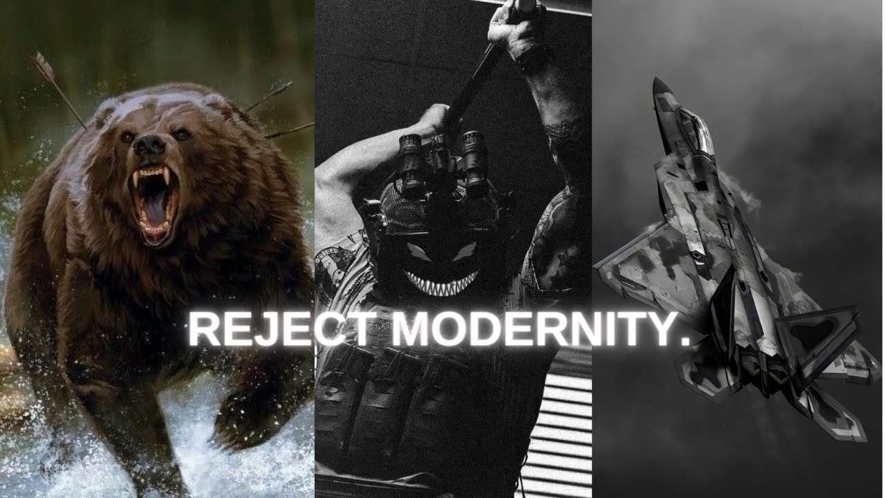 Reject modernity, Embrace POWER! - David Goggins
