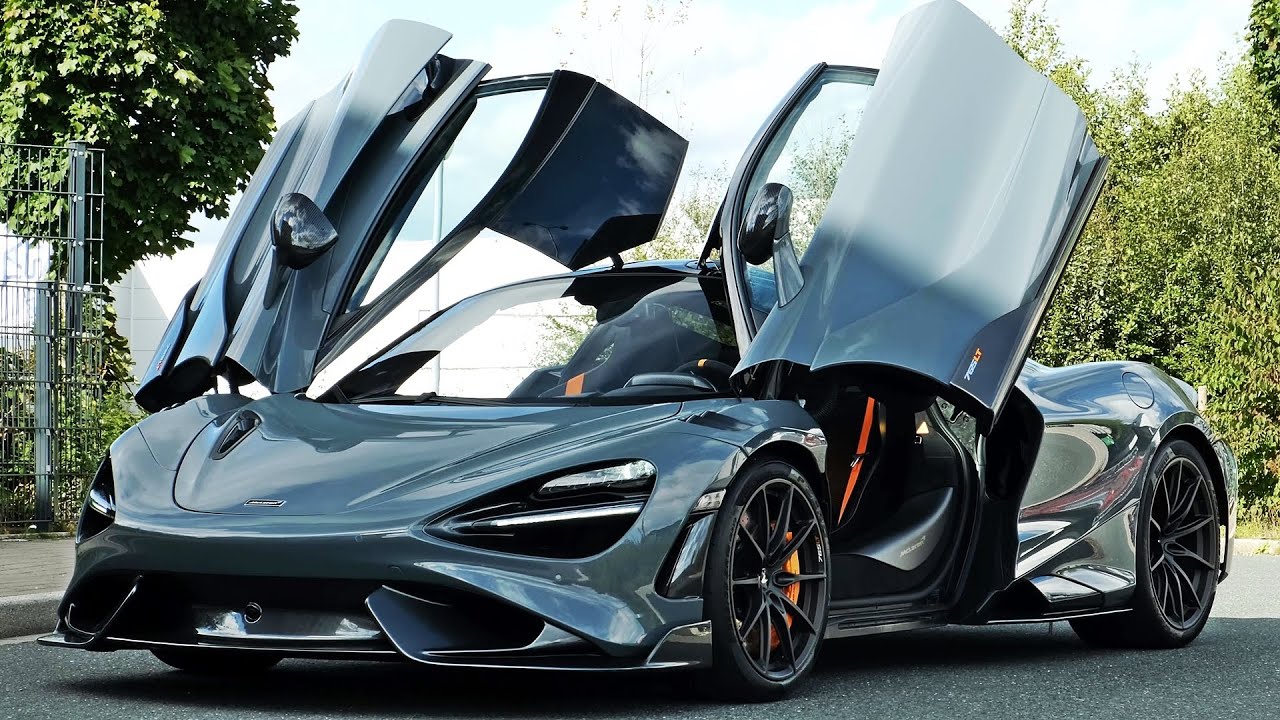 McLaren 765 LT 2022 года - Дикий спортивный автомобиль!