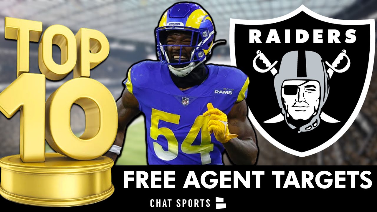 Raiders Free Agent Targets: The Top 10 NFL Free Agents Las Vegas Could Sign Feat. Kyle Van Noy