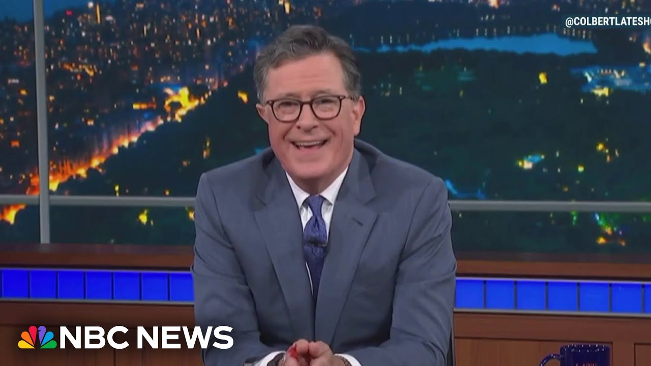 Stephen Colbert's announces 'Late Show' to end next year