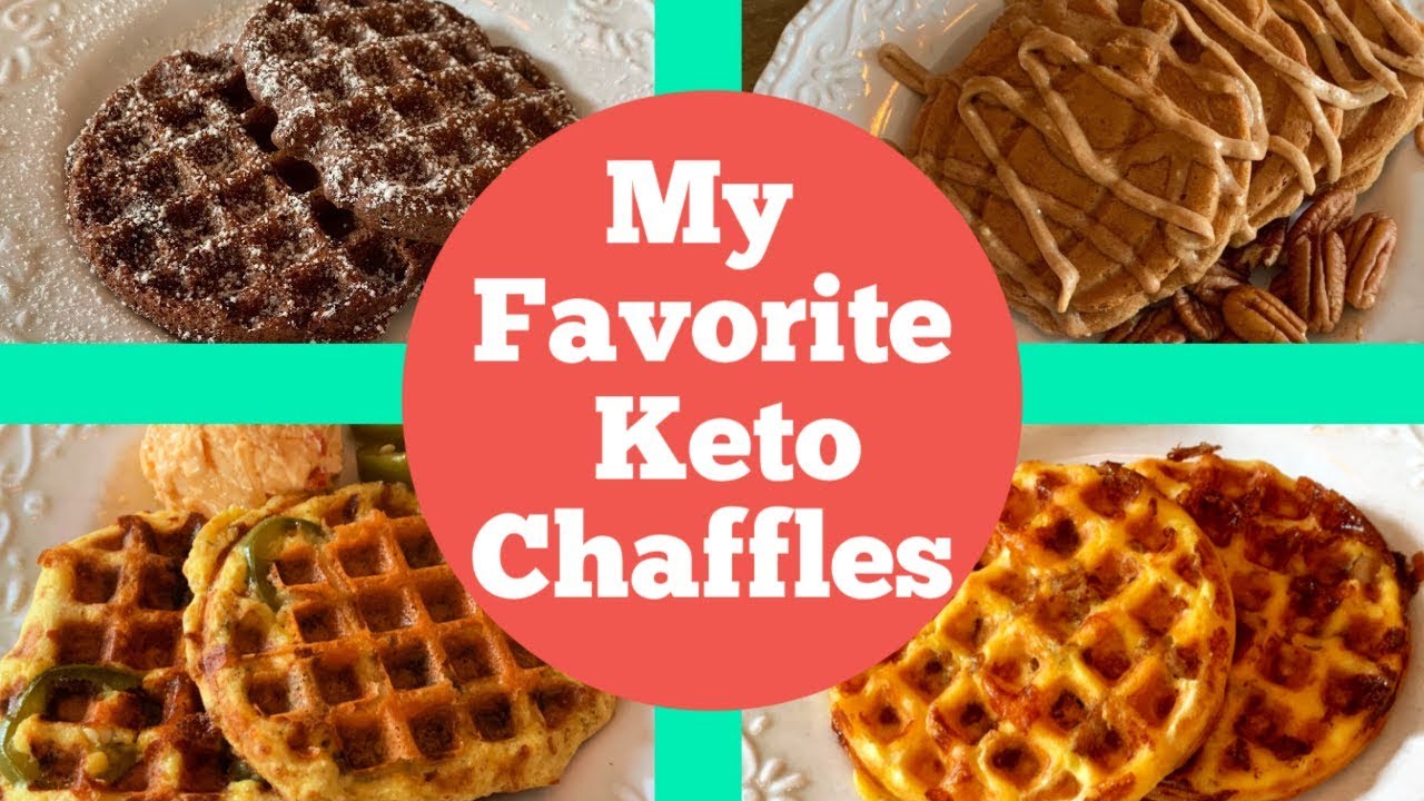 Keto Chaffles - My 4 Favorite Ways to Make a Chaffle