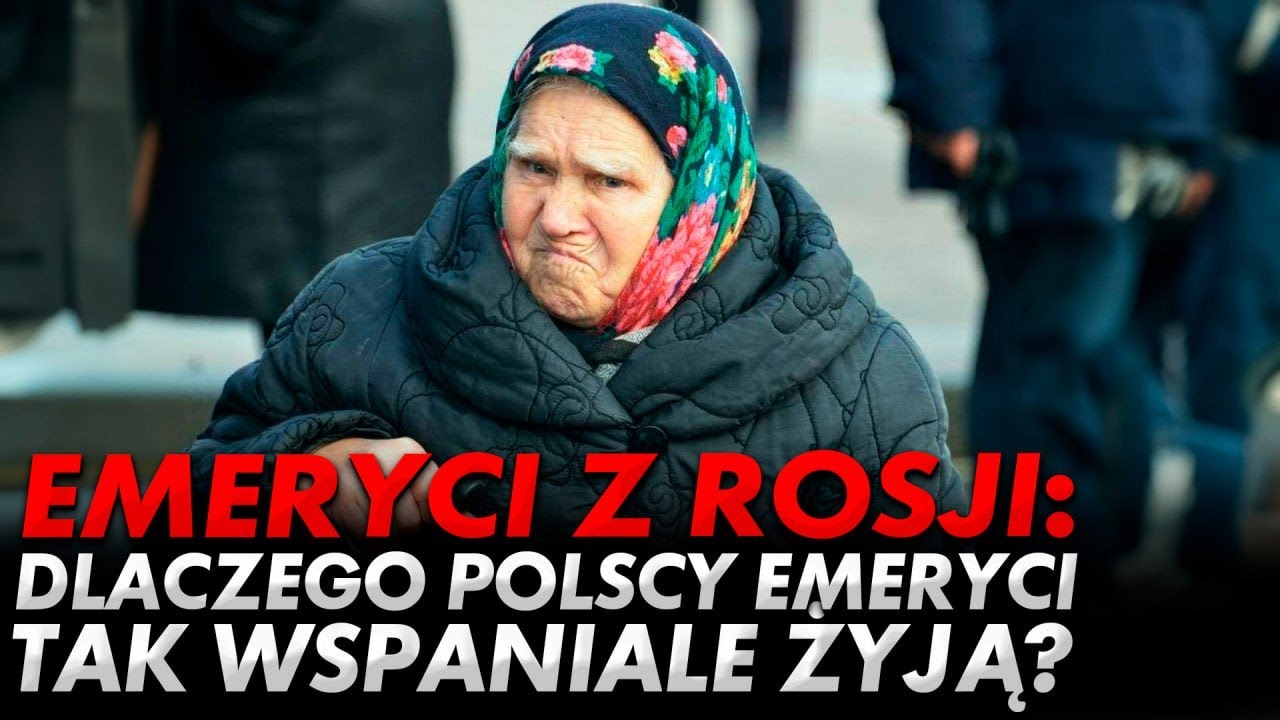 Rosjanie są zdziwieni wspaniałym życiem polskich emerytów