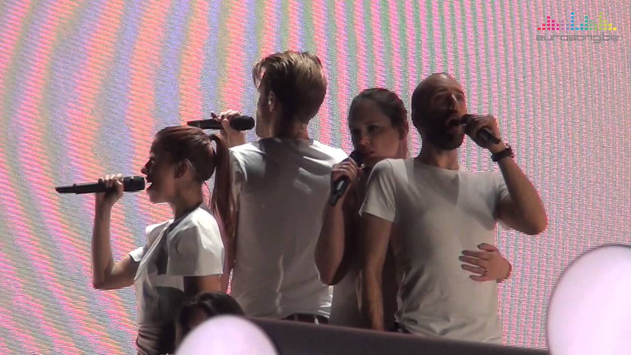 First rehearsal Loïc Nottet   Eurovision 2015 Belgium