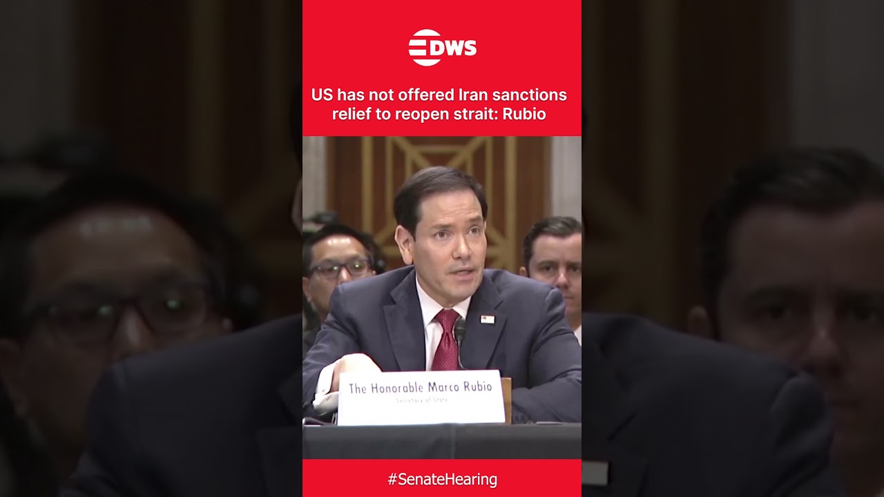 Rubio Rejects Sanctions Relief for Iran to Reopen Strait of Hormuz in Fiery Senate Hearing | AH1C