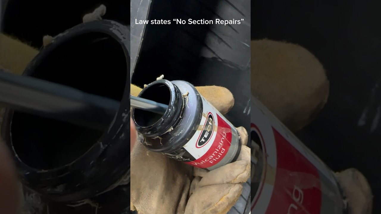 Patching A Steer Tire?!