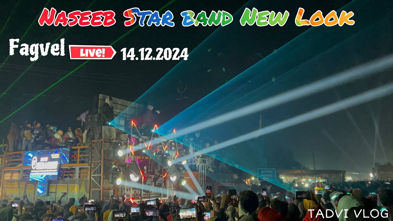 Naseeb Star band New Look 2024 | At.Fagvel 14.12.2024