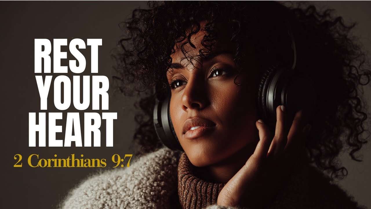 REST YOUR HEART Tonight 🌙 | Smooth R&B Gospel for Peace, Prayer & Healing