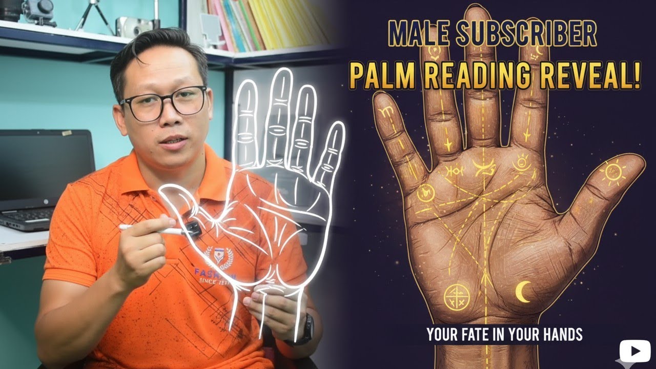 MALE SUBSCRIBER PALM || SHOCKING TRUTH ABOUT YOUR HAND