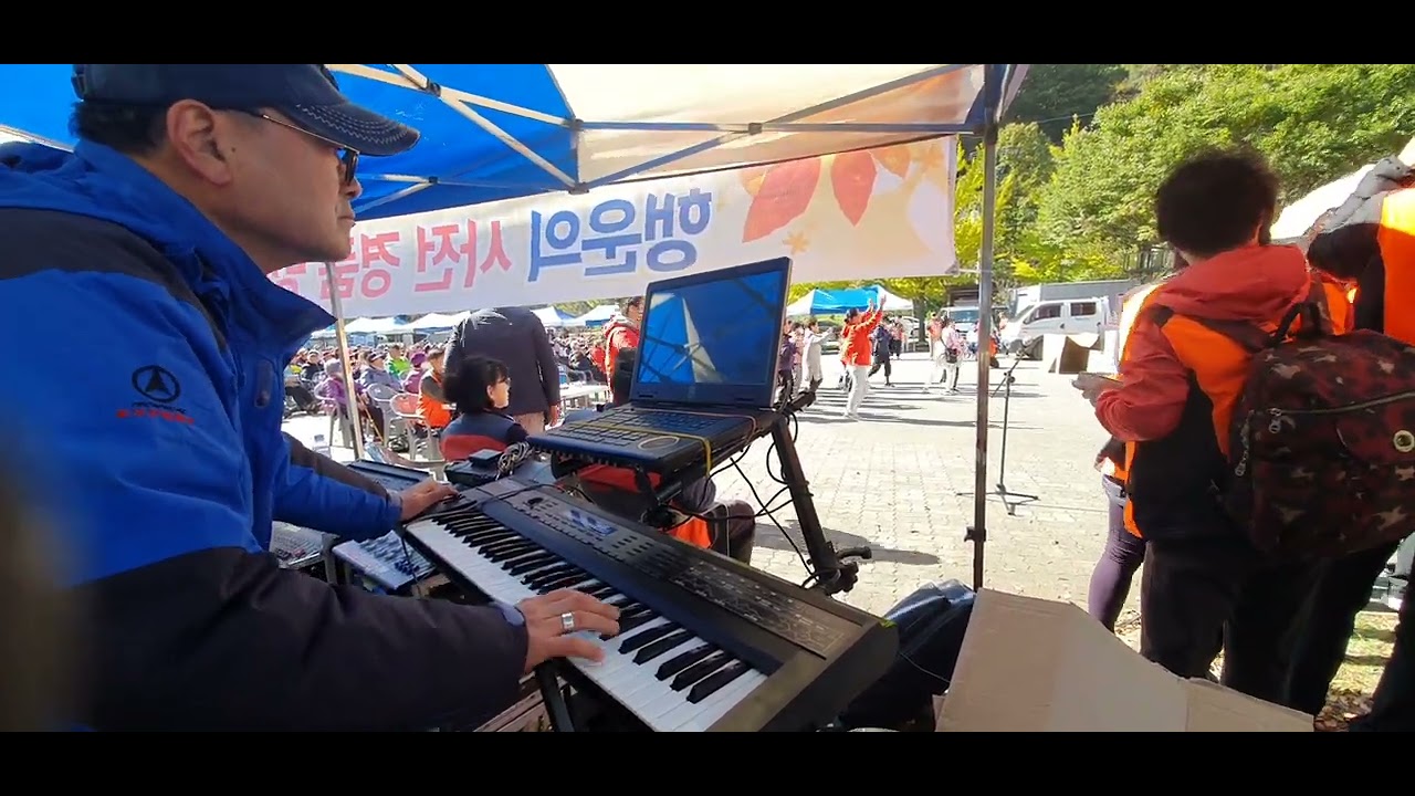 (건반반주) 가수도 놀란 올겐반주3 : 일반인이 부른 보릿고개 노래에 전문 연주자 건반반주.