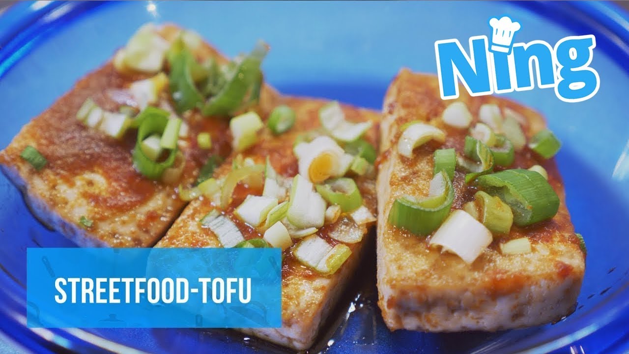 Pikantes, authentisches Essen aus der Stra&szlig;enk&uuml;che: Streetfood-Tofu #veggie