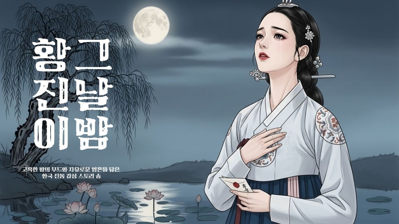 🌙조선의 달빛 아래 피어난 당당한 전설, 시와 노래로 물든 감성 트로트⭐️#7080트로트 #감성트로트 #새드트로트
