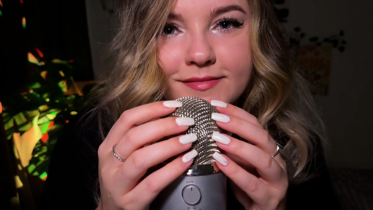 Mic Scratching ASMR + Mouth Sounds
