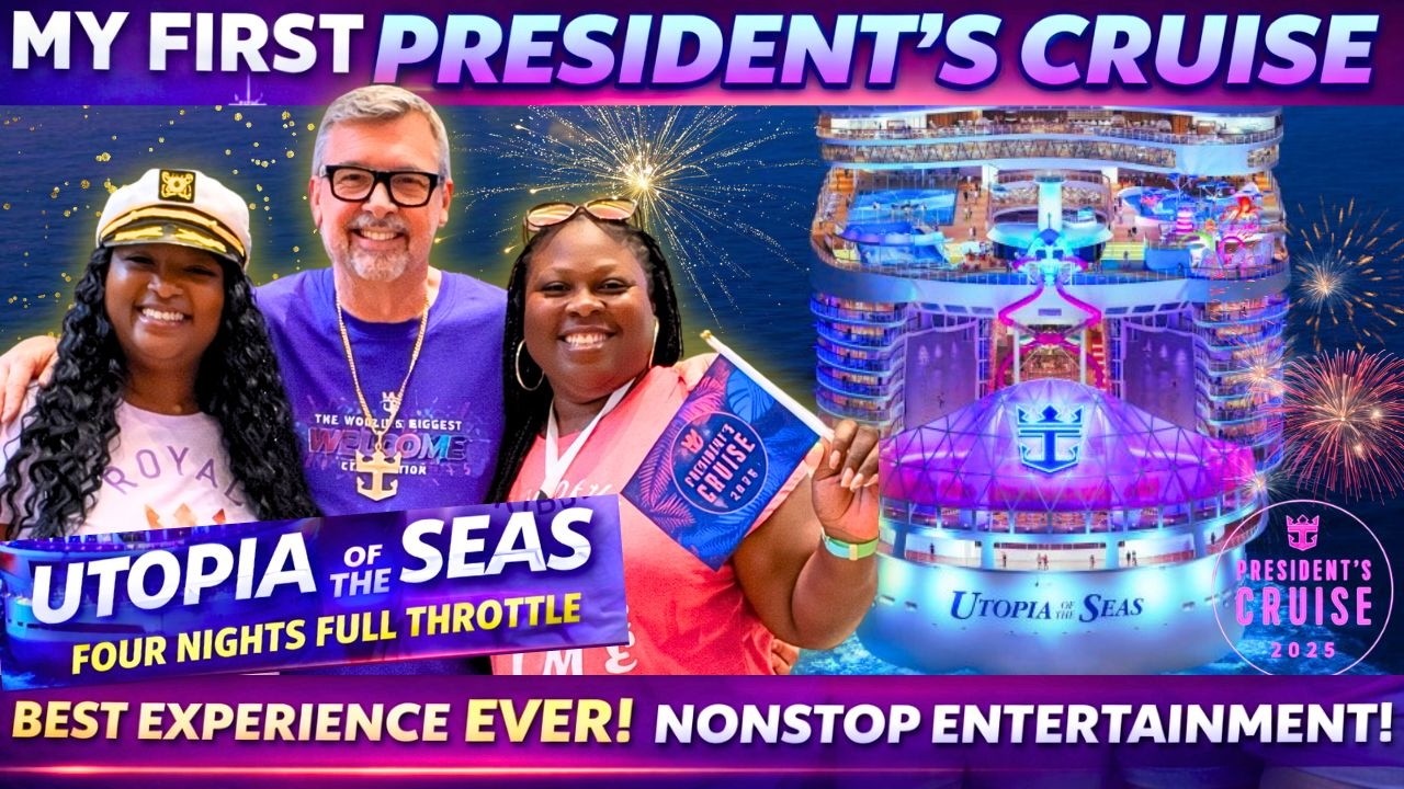 MY FIRST PRESIDENT'S CRUISE | UTOPIA OF THE SEAS | ROYAL CARIBBEAN