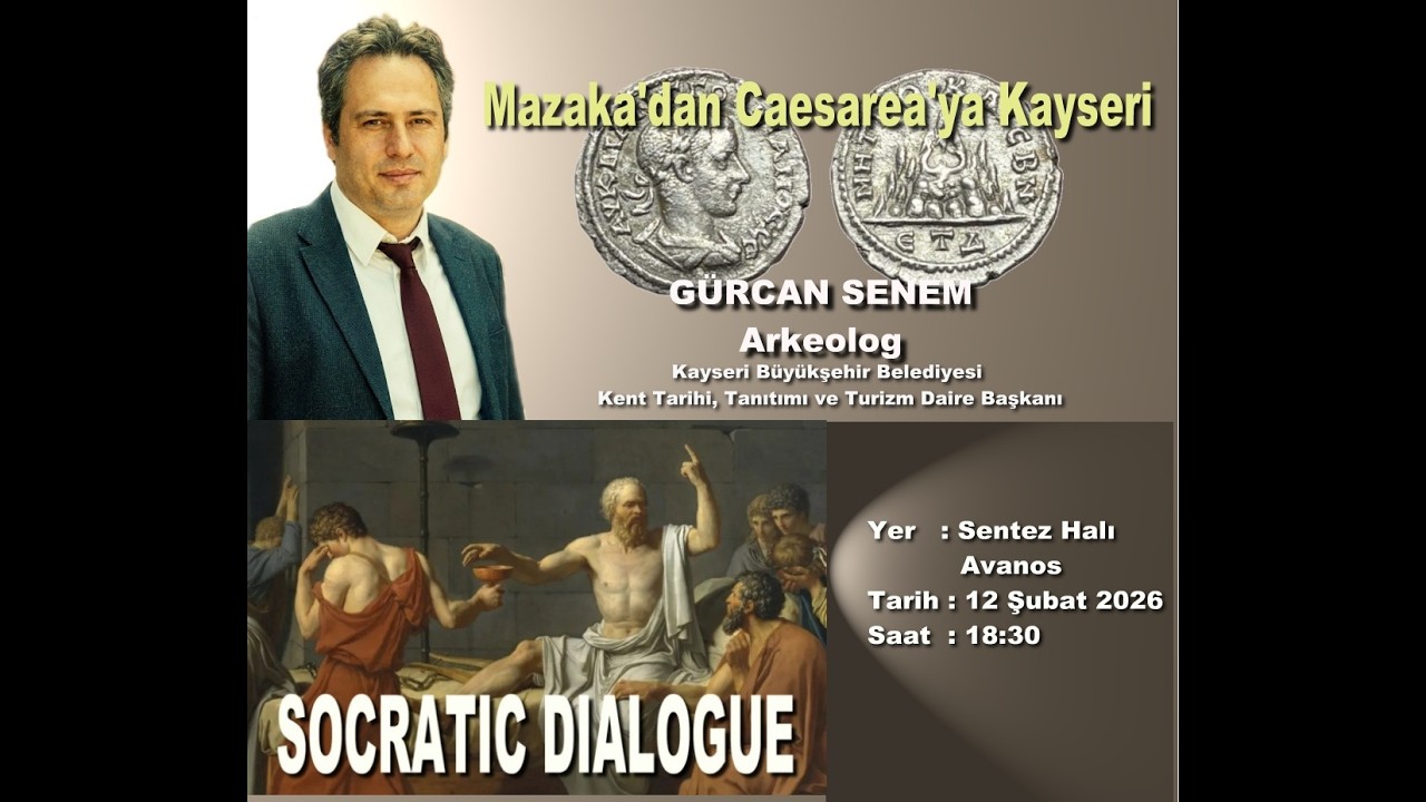 Mazaka'dan Caesarea'ya Kayseri Sayın Gürcan SENEM Sunumu İle.   3 Bölümlük serinin 1. videosu