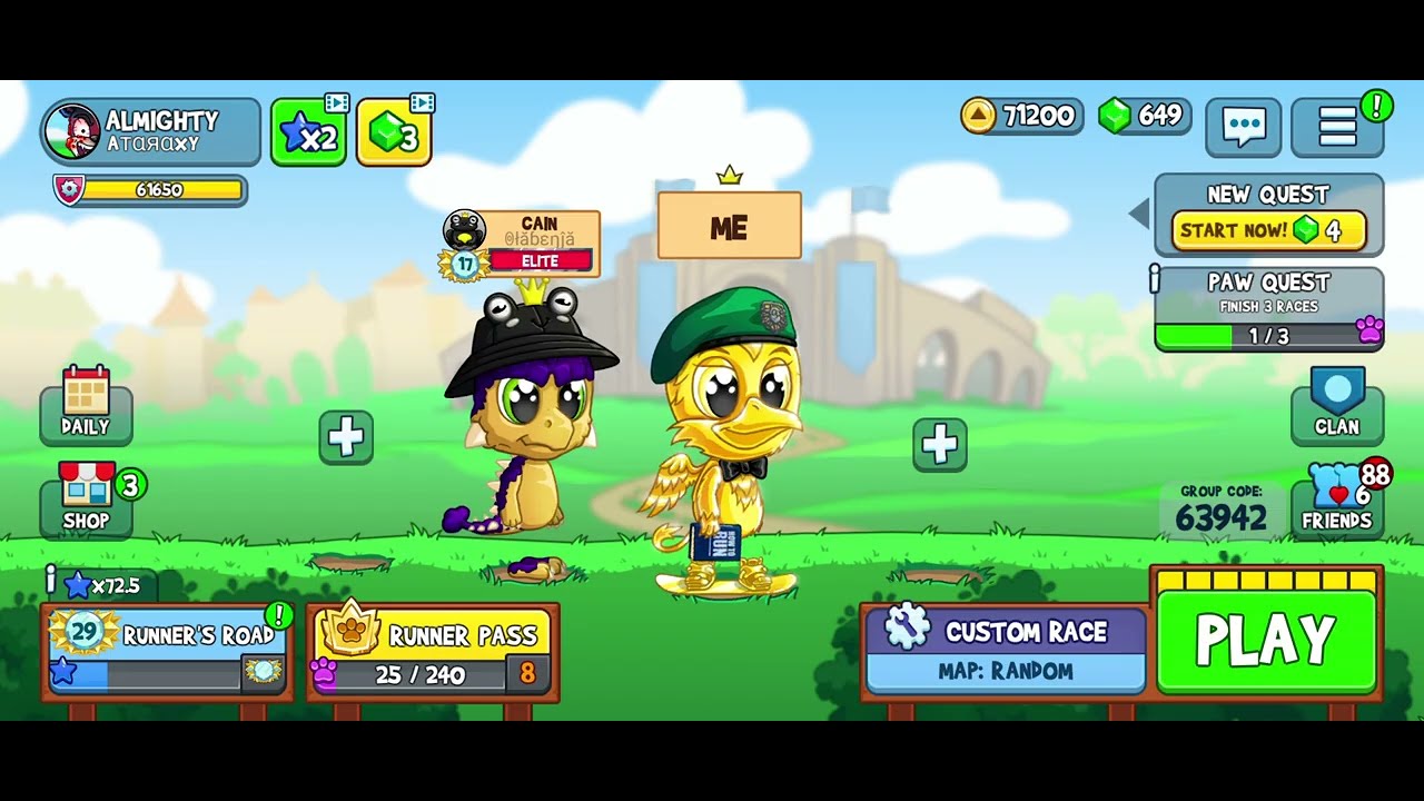 1 v 1 Uncle Almighty  vs  Uncle Cain
