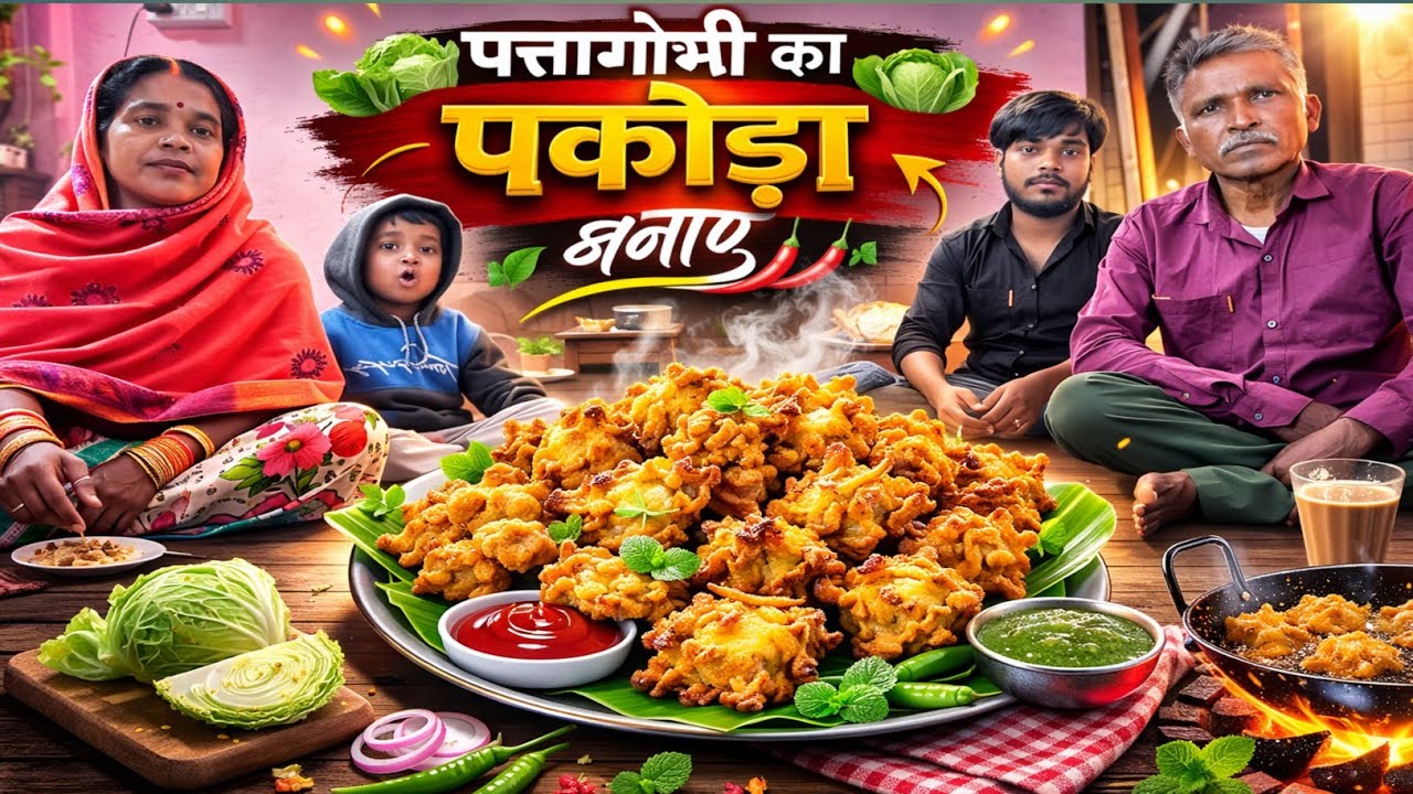 The Perfect Cabbage Pakora Recipe