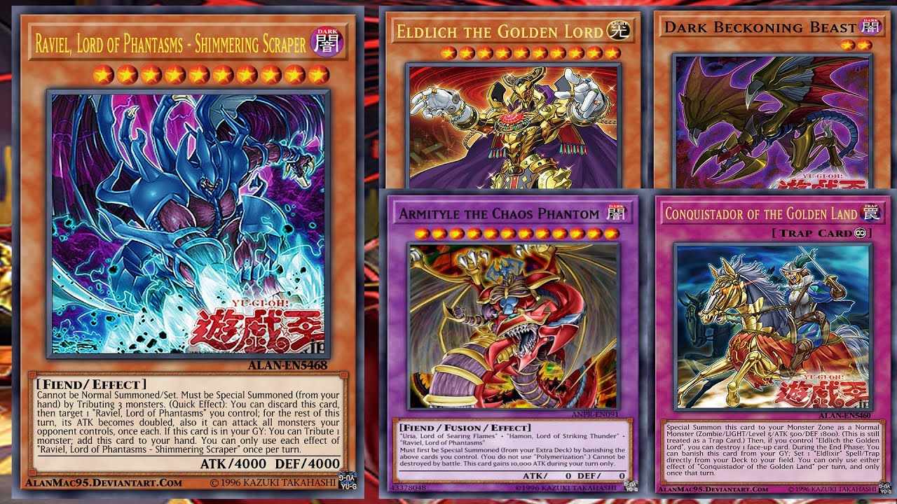 Yu Gi Oh! Raviel, Lord of Phantasms - Shimmering Scraper Deck Armityle the Chaos Phantom MR5 2020
