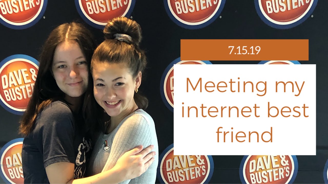 meeting my internet best friend ❤️