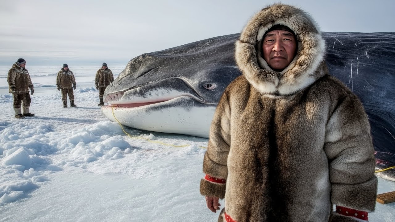 Inuit vs a 35,000-Kilogram Whale — A Hunt Where One Mistake Can Cost an Entire Village Its Life
