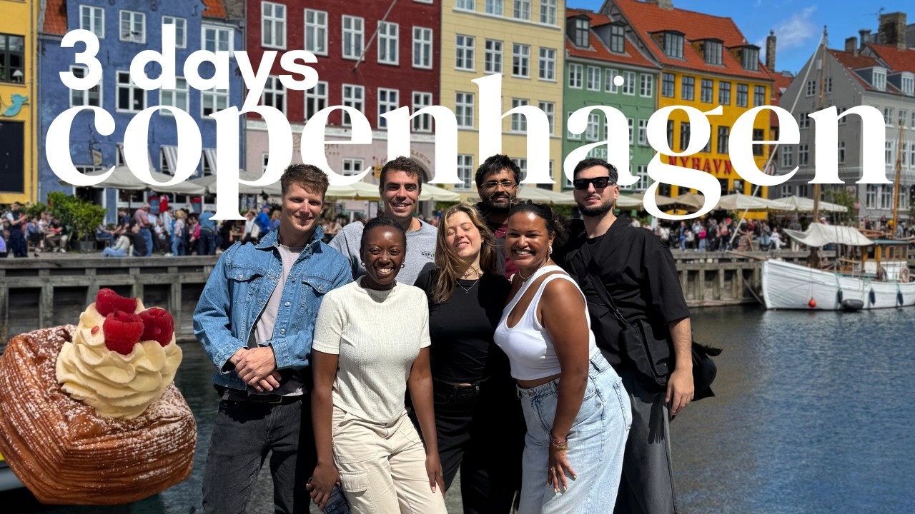 I went to copenhagen with friends I barely know... (I was nervous!)