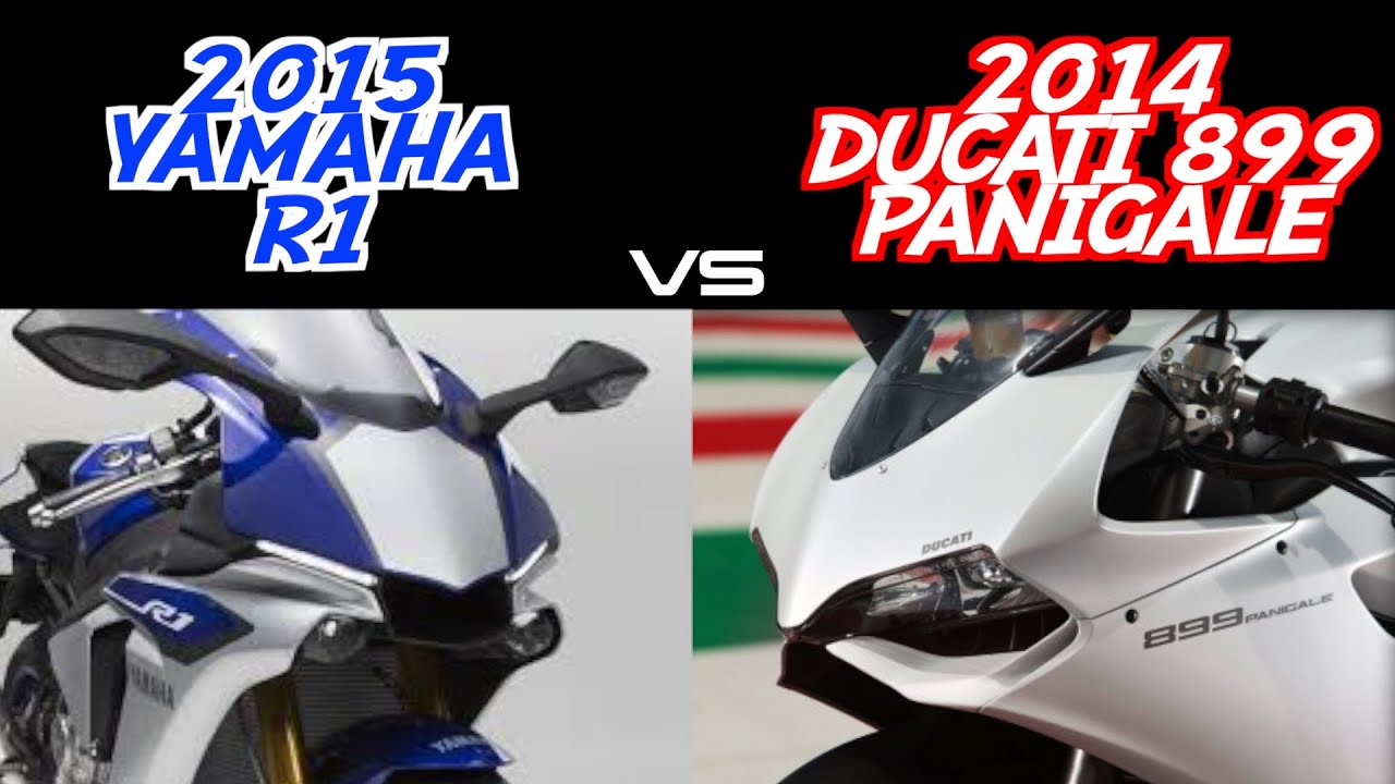 2015 R1 vs 2014 899 Panigale - Buttonwillow Raceway