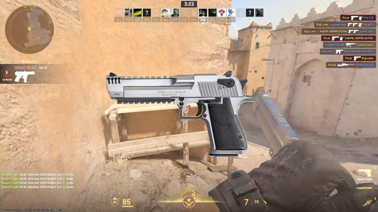 Desert eagle ile rahatlama.