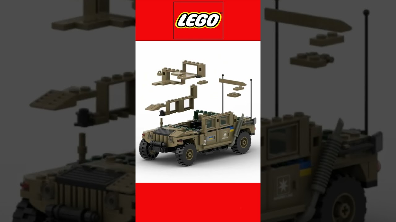 Lego HUMVEE #shorts #lego