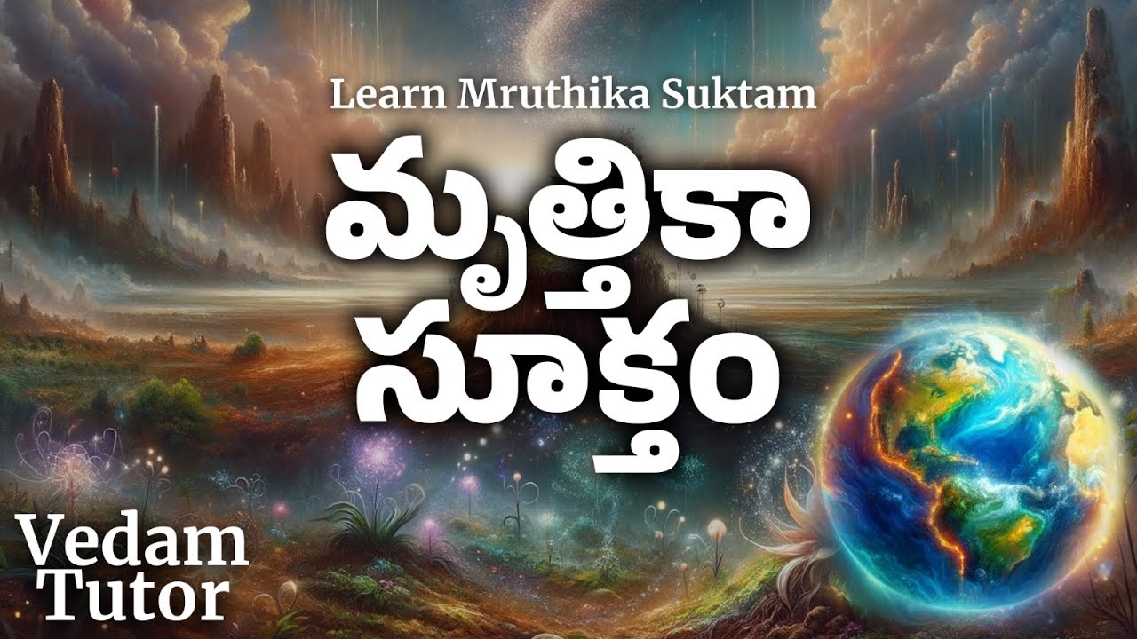మృత్తికా సూక్తం | Mruthika Suktam | Vedam Tutor