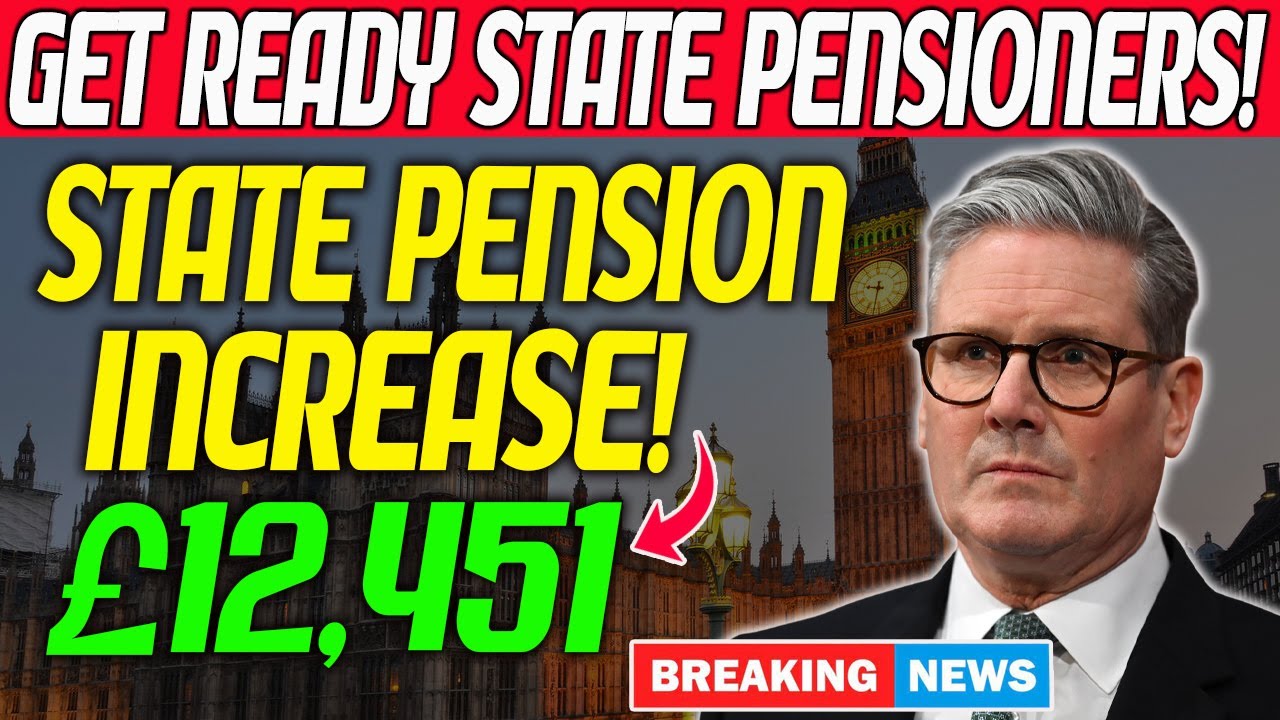 UK Pensioners to Get &pound;12,451! Massive State Pension Rise Announced