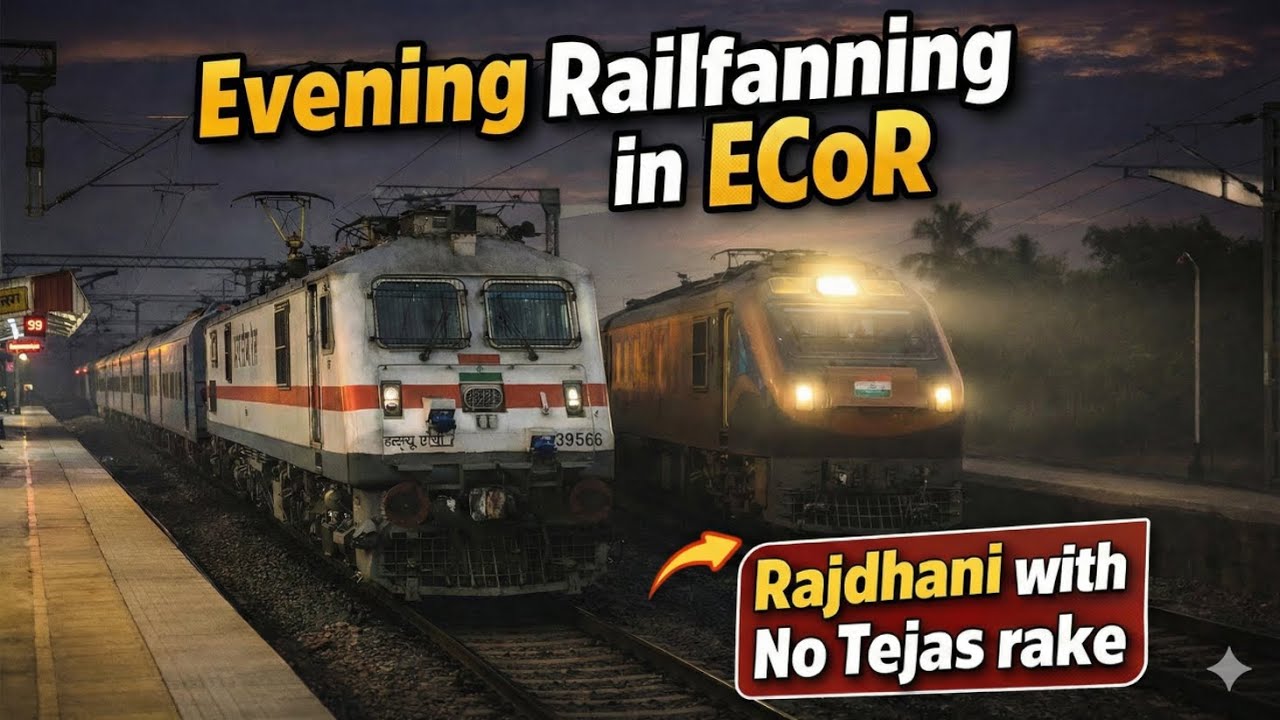 No Tejas rake? No problem. 🤷‍♂️ The overtakes were absolutely BRUTAL!  ECoR action at its finest ⚡️🚂