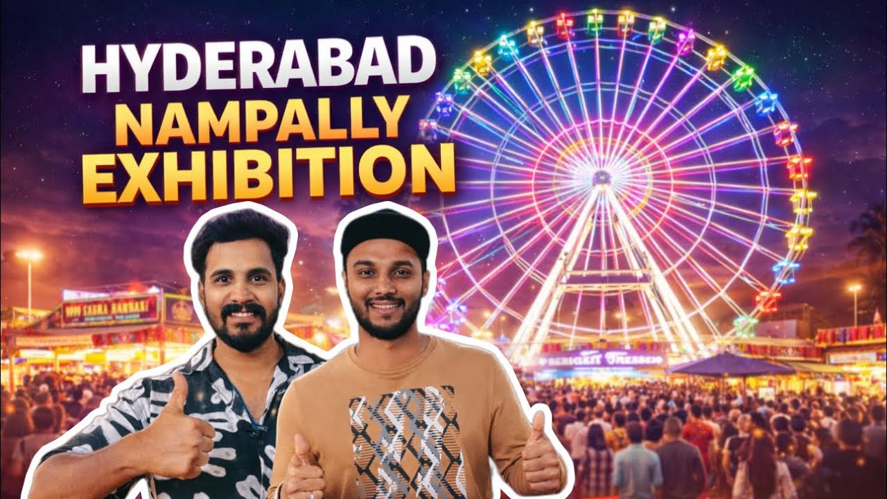 Nampally Numaish Exhibition 2026 😍 | Hyderabad’s Biggest Expo!🎪🎡