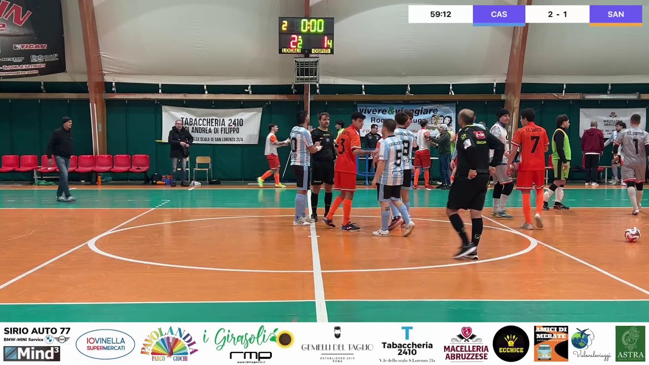 Casalbertone - Santos | Serie C1 Futsal | 19^ Giornata - Girone B