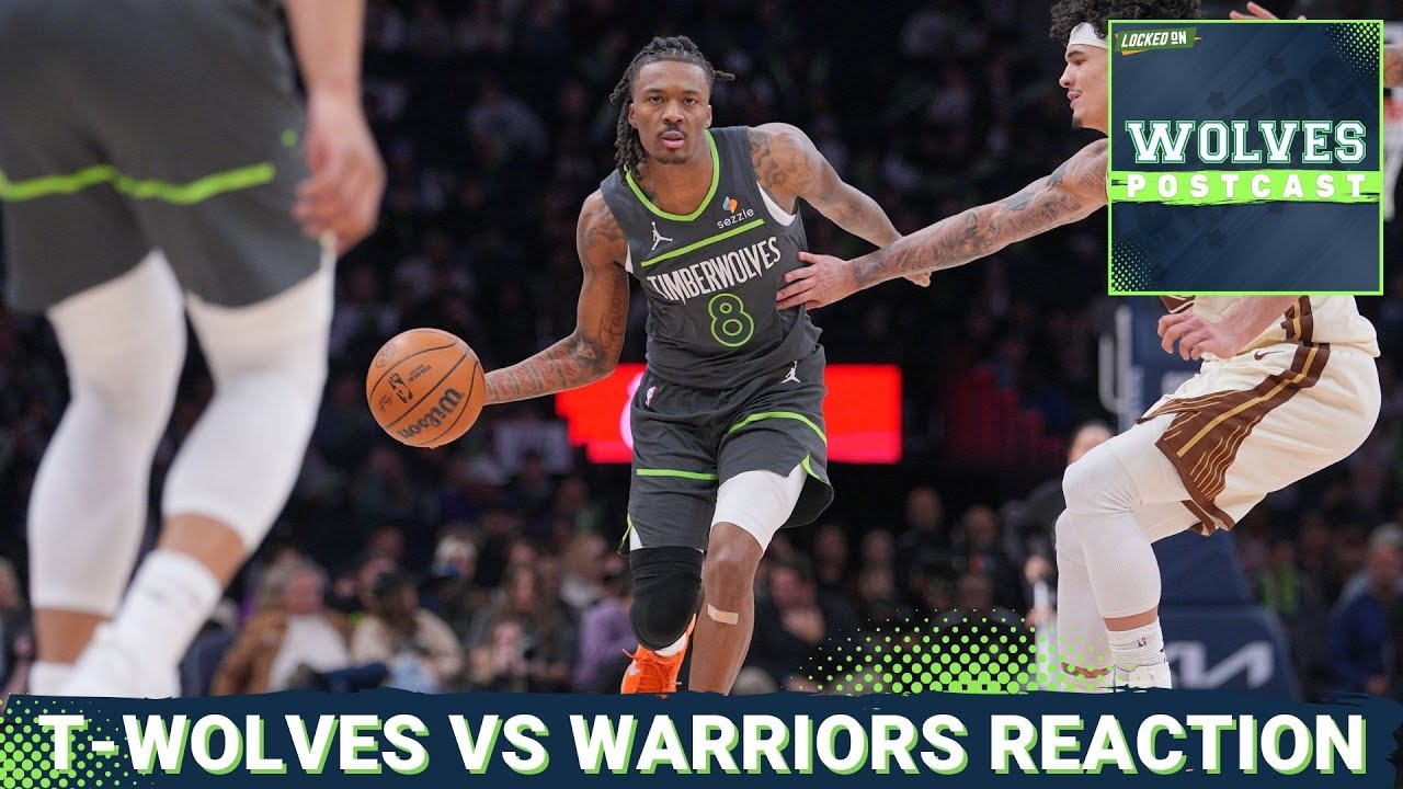 WOLVES POSTCAST: T-Wolves SNAP LOSING STREAK Thanks To Anthony Edwards' 42-Points In Golden State
